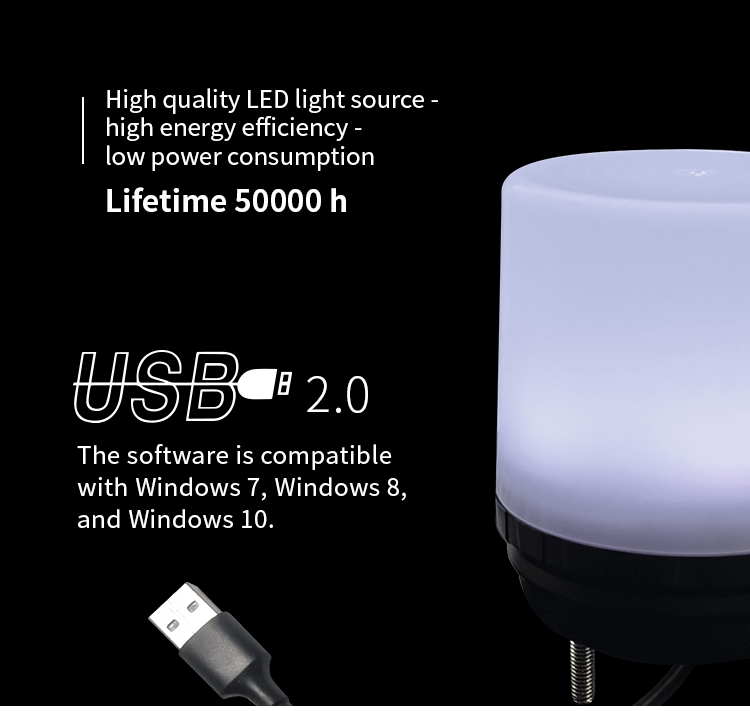 5V use stack light 