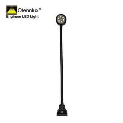 5w waterproof flexible neck gooseneck cnc machine led spot light