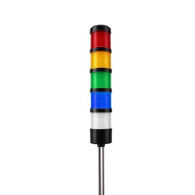 MSL1-501 220v 5colors CNC signal warning light with switch button